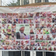 A poster on the university campus with photos of Boko Haram suspects.